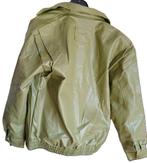 faux leren jasje olijfgroen (nieuw), Maat 38/40 (M), Nieuw, Ophalen of Verzenden, Jasje