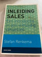 Stefan Renkema - Inleiding sales, Ophalen of Verzenden, Stefan Renkema, Zo goed als nieuw