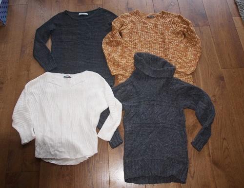 4 Heerlijk Warme Truien (S), Kleding | Dames, Truien en Vesten, Gedragen, Maat 36 (S), Grijs, Ophalen of Verzenden