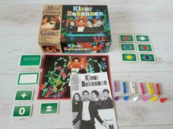 Kleur bekennen, Hobby en Vrije tijd, Gezelschapsspellen | Bordspellen, Zo goed als nieuw, Verzenden