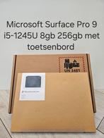 Nieuw in dichte doos: Microsoft Surface Pro 9 i5-1245U 8gb, Nieuw, I5-1245U, Met touchscreen, Qwerty