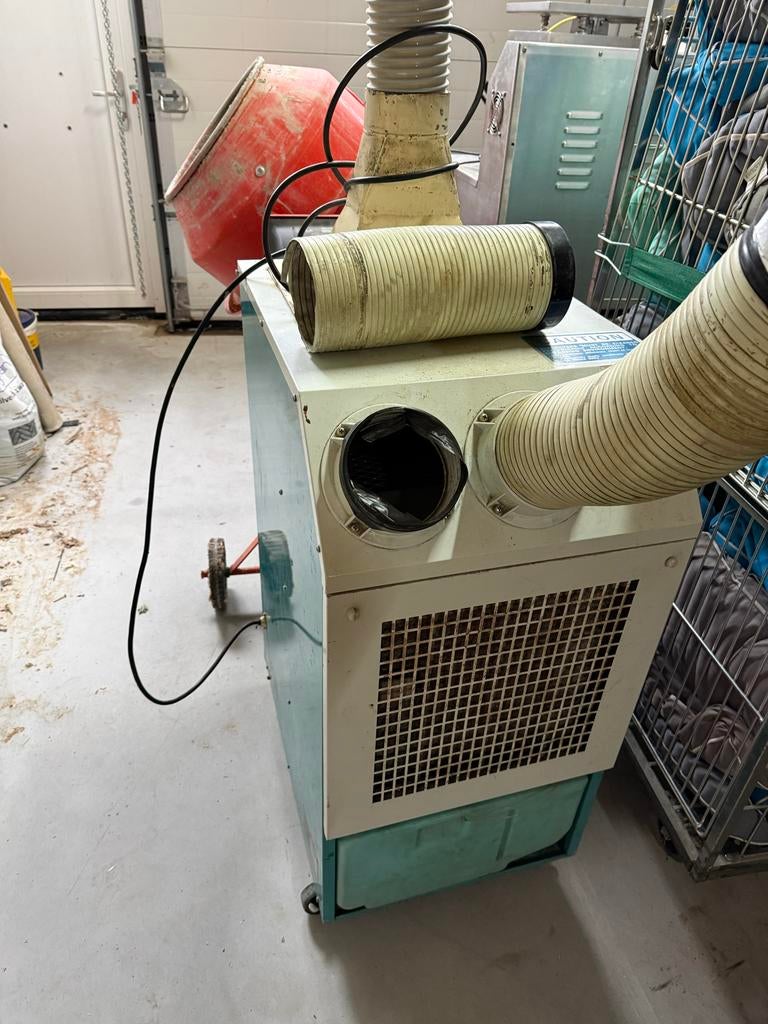 Mobiele Airco Werkplaats garage, Ophalen, Gebruikt, 2 snelheden, Koelen en Ontvochtigen