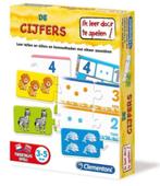 De cijfers Clementoni 2-talig 3-5 jr NL-ENG., Ophalen of Verzenden, Puzzelen, Zo goed als nieuw