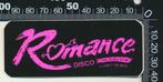 Sticker: Disco Romance - Lloret de Mar, Verzamelen, Ophalen of Verzenden, Zo goed als nieuw, Bedrijf of Vereniging
