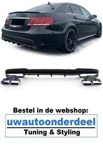 Mercedes E Klasse W212 Facelift C63 AMG Look diffuser Mat, Auto diversen, Tuning en Styling, Verzenden