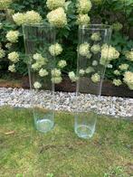 Cilinder vazen, Huis en Inrichting, Woonaccessoires | Vazen, Glas, Zo goed als nieuw, 50 tot 75 cm, Ophalen
