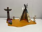 Western nr 75: Indianen Tipi Wigwam 4012 Indiaan 3870 3878, Kinderen en Baby's, Speelgoed | Playmobil, Ophalen of Verzenden, Gebruikt