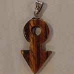 Hanger tijgeroog, Antiek en Kunst, Kunst | Etsen en Gravures, Ophalen of Verzenden