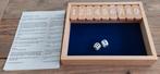 Shut the box dobbelspel, Hobby en Vrije tijd, Gezelschapsspellen | Overige, Ophalen of Verzenden, Zo goed als nieuw