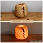 Alabaster Kaarsenhouder, Ophalen of Verzenden, Overige materialen