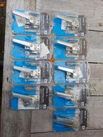 AXA 3319 raamsluiting met slot 9 stuks, Doe-het-zelf en Verbouw, Hang- en Sluitwerk, Ophalen of Verzenden, Nieuw, Rvs, Slot