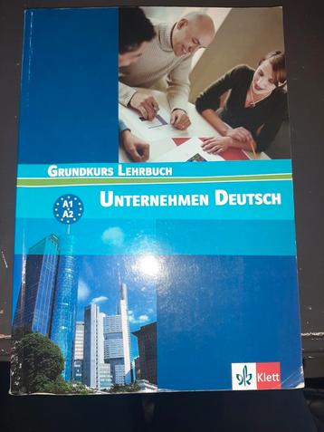 Unternehmen Deutsch A1-A2 Leerboek beschikbaar voor biedingen