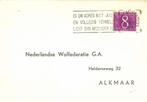 Nederlandse Wolfederatie G.A., Alkmaar - 07.1963 - briefkaar, Postzegels en Munten, Brieven en Enveloppen | Nederland, Ophalen of Verzenden