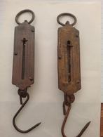 2 antieke koperen trekgewichten, Ophalen of Verzenden, Koper