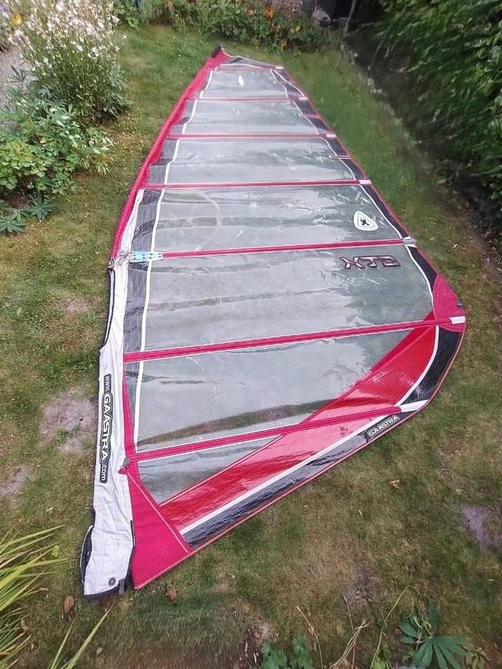Gaastra GTX 8.0, Watersport en Boten, Windsurfen, Gebruikt, Zeil, 7 m² of meer, Ophalen