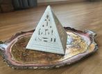 Albasten piramide / Piramides van gizeh kandelaar, Huis en Inrichting, Woonaccessoires | Kandelaars en Kaarsen, Ophalen of Verzenden