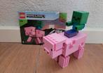 Lego minecraft Bigpig met babyzombie., Kinderen en Baby's, Speelgoed | Duplo en Lego, Ophalen of Verzenden, Zo goed als nieuw