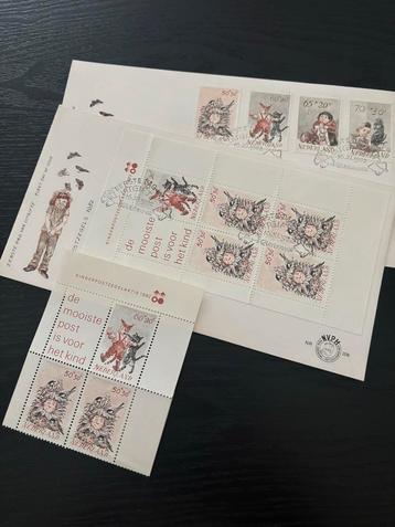 2 eerste dagenvoppe nr 240 plus 5 postzegels beschikbaar voor biedingen