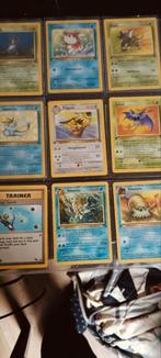 9 Eerste Editie kaarten, Hobby en Vrije tijd, Verzamelkaartspellen | Pokémon, Ophalen of Verzenden, Zo goed als nieuw