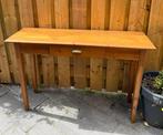 Sidetable h78 l120 d36, Huis en Inrichting, Tafels | Sidetables, 100 tot 150 cm, Ophalen of Verzenden, Zo goed als nieuw, Grenenhout