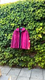 Fake fur warme dames jas in felroze. Maat 40, Maat 38/40 (M), Ophalen of Verzenden, Zo goed als nieuw, Roze