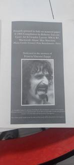 Frank Zappa paraphernalia. Zeer zeldzaam boek., Boeken, Gelezen, Ophalen of Verzenden