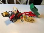 Playmobil tractor met kar 4496, Ophalen of Verzenden, Gebruikt, Complete set