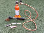 Karweifles met Sievert brander  met 2 soldeerbout  zink ., Doe-het-zelf en Verbouw, Gereedschap | Handgereedschap, Ophalen of Verzenden