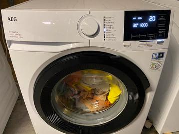 AEG Wasmachine - 8 kg - 1 jaar oud - garantie 12 mnd beschikbaar voor biedingen