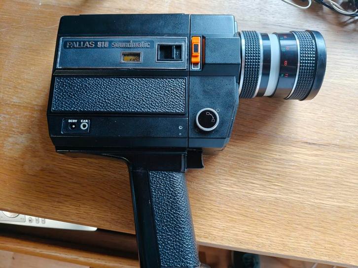 Vintage Pallas 818 Soundmatic 8mm Camera, Audio, Tv en Foto, Videocamera's Analoog, Camera, 8mm, Ophalen of Verzenden