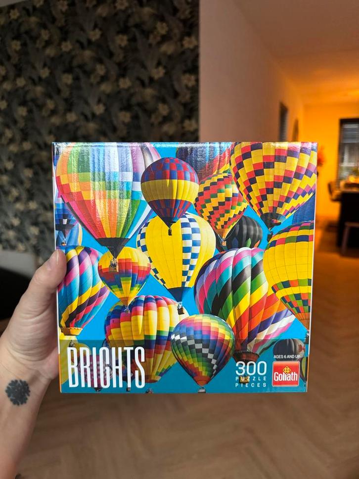 Goliath Puzzel 300 Stuks - Luchtballonnen - Nieuw!, Hobby en Vrije tijd, Denksport en Puzzels, Ophalen of Verzenden