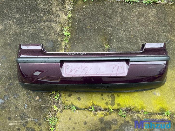 VW POLO 9N 9N2 9N3 Bruin LC3W Achterbumper 2003-2009, Auto-onderdelen, Carrosserie en Plaatwerk, Bumper, Volkswagen, Achter, Gebruikt