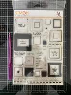 SSS mix & match squares, Hobby en Vrije tijd, Nieuw, Clearstamp, Ophalen of Verzenden