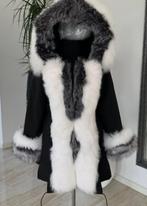 Nieuwe Parka met Bont - Warme Winterjas Maat L, Ophalen of Verzenden, Nieuw, Maat 42/44 (L), Zwart