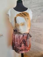 Top met print, Overige kleuren, Ophalen of Verzenden, Zo goed als nieuw, Korte mouw