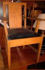 Art deco stoel, Penaat Wilhelm anno 1929 PTT, Antiek en Kunst, Ophalen