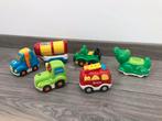 Vtech toet toet auto’s + dier - set van 5, Kinderen en Baby's, Speelgoed | Vtech, Ophalen of Verzenden, Zo goed als nieuw, 2 tot 4 jaar