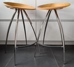 Set van 2 Lyra barkrukken - Magis, Ophalen, Gebruikt, Met voetsteun, 60 tot 90 cm