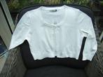 Nieuw gebreid vestje/bolero wit maat M met kaartjes, Ophalen of Verzenden, Nieuw, Maat 38/40 (M), Wit