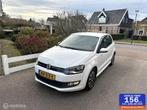 Volkswagen Polo 1.0 95PK BlueMotion Edition BLUETOOTH AIRCO, Stof, Gebruikt, 95 pk, Wit