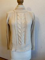 Kabeltrui creme maat M - 36/38, Beige, Ophalen of Verzenden, Maat 36 (S), Gedragen
