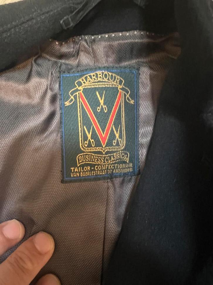 Harbour Business Classic Jas - Zwart, Kleding | Heren, Kostuums en Colberts, Gedragen, Overige maten, Zwart, Ophalen