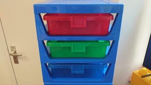 LEGO kunststof ladenkastje, Huis en Inrichting, Kasten | Ladekasten, Gebruikt, Minder dan 100 cm, Minder dan 50 cm, 25 tot 50 cm