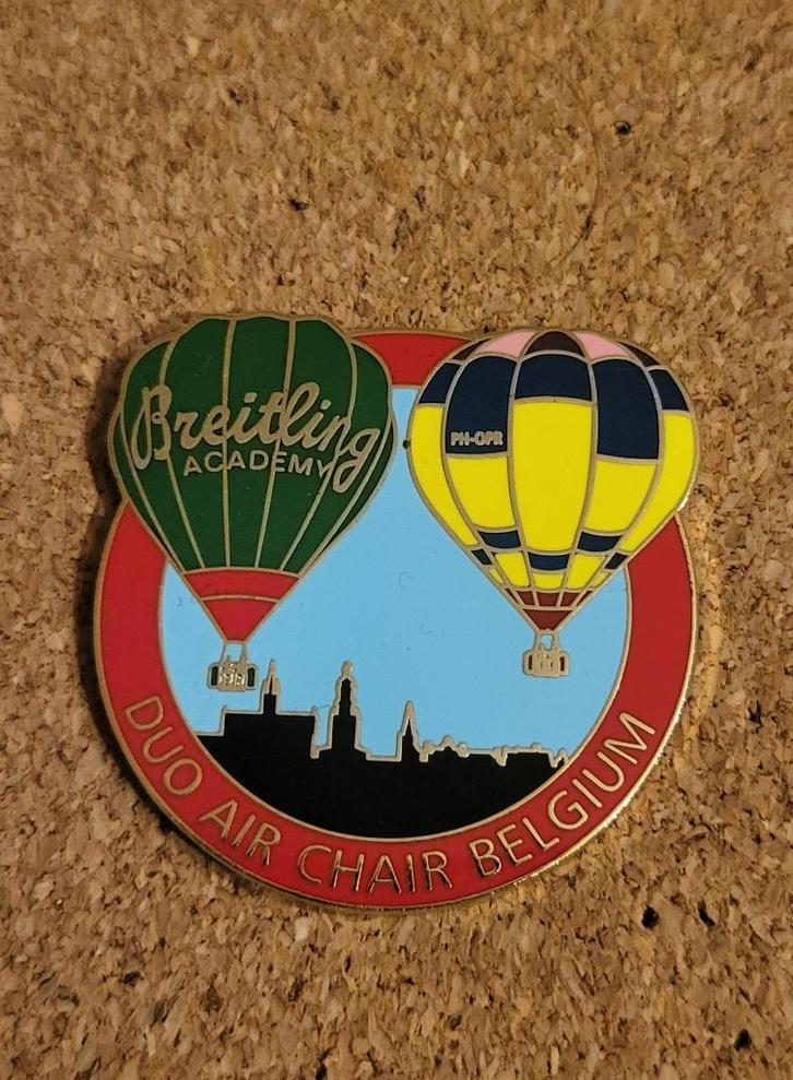 Ballonpin breitling, Verzamelen, Speldjes, Pins en Buttons, Ophalen of Verzenden