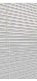 Aluminium jaloezie 25 mm licht grijs, Huis en Inrichting, Stoffering | Gordijnen en Lamellen, Ophalen, Nieuw, 200 cm of meer, Minder dan 100 cm