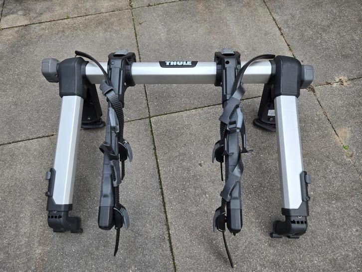 Thule Outway 994001 Fietsendrager, Auto diversen, Fietsendragers, Gebruikt, Achterklepdrager, 2 fietsen, Brede banden, Ophalen