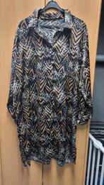 Norah Tuniek Jurk Maat 48, Bruin, Maat 46/48 (XL) of groter, Ophalen of Verzenden, Zo goed als nieuw