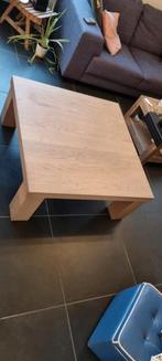 Massief houten salontafel, Zo goed als nieuw, Ophalen