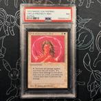 PSA 7 - Alpha Circle of Protection Red MTG Magic 1993, Ophalen of Verzenden, Zo goed als nieuw