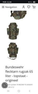 grote rugtas,  info zie foto s, Verzamelen, Militaria | Algemeen, Ophalen, Landmacht, Nederland